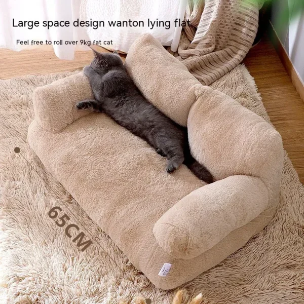 sofá grande y cálido para mascotas - Imagen 2