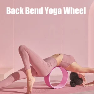 Rueda de Yoga - estiramiento espalda
