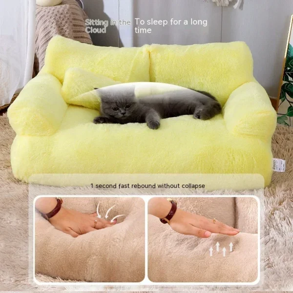 sofá grande y cálido para mascotas - Imagen 3