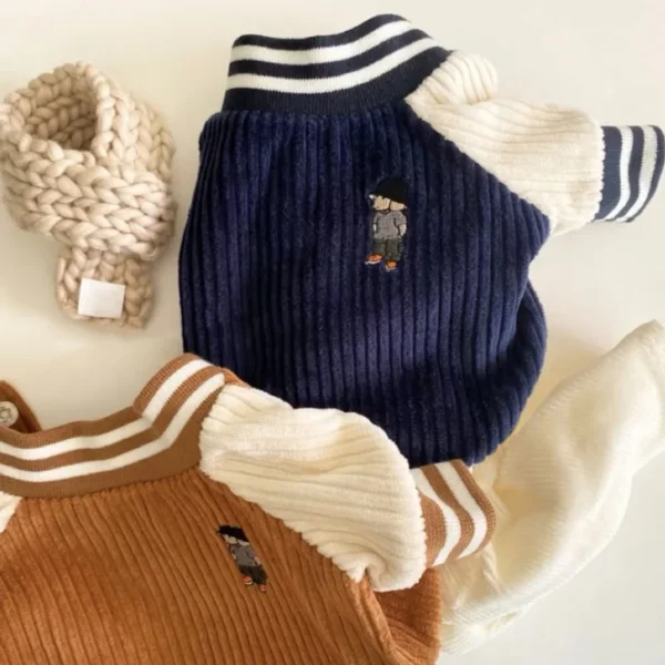 Chaqueta de Béisbol Bordada para Perros - Imagen 5