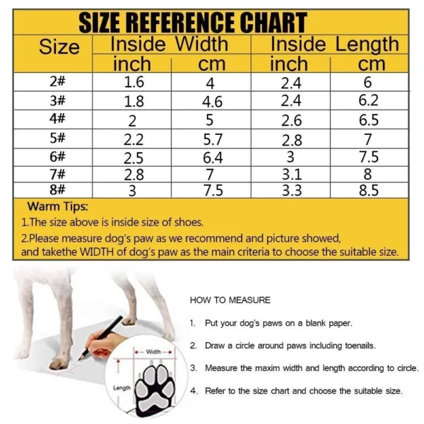 Zapatos impermeables para perros - Imagen 6