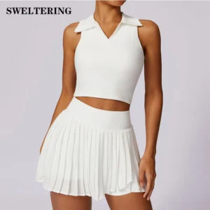 Conjunto top y pollera