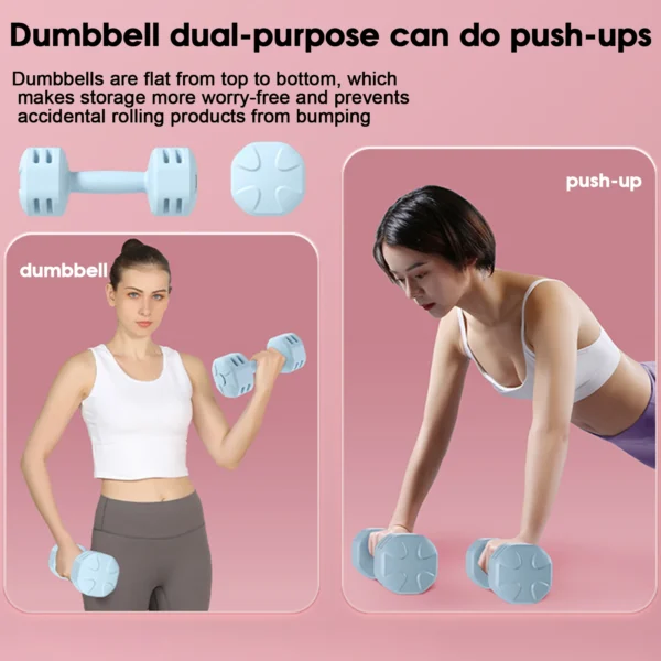 Mancuernas antideslizantes para Fitness - Imagen 3