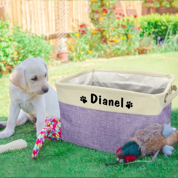Cesta de juguetes personalizada - Imagen 5