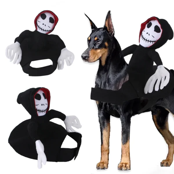 Disfraz de jinete fantasma