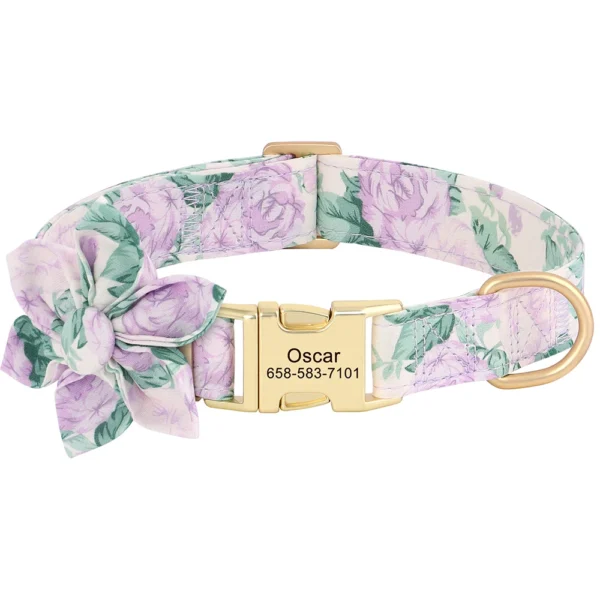 Collar personalizado a flores - Imagen 2