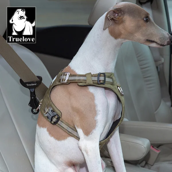 Truelove-Cinturón de seguridad para coche, hebilla de seguridad, Collar o arnés, ligero, aleación de aluminio, portátil, TLM1992/93 - Imagen 5
