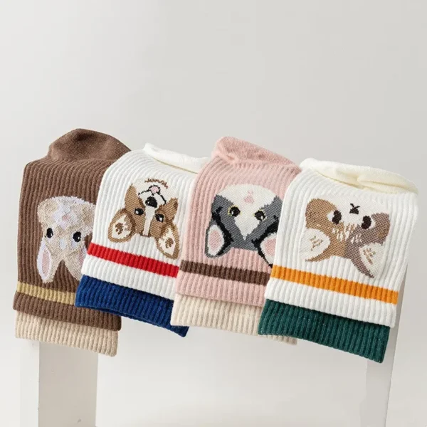 Calcetines deportivos con dibujos de animales para mujer para Yoga y Pilates - Imagen 6