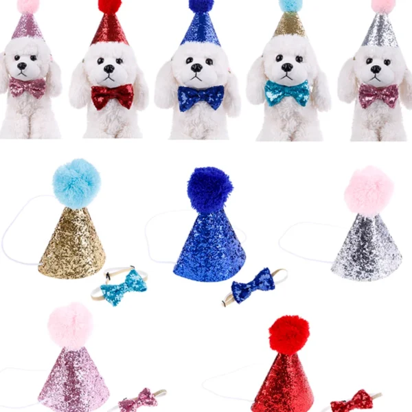 Gorros y Moños Feliz Cumpleaños - Imagen 2