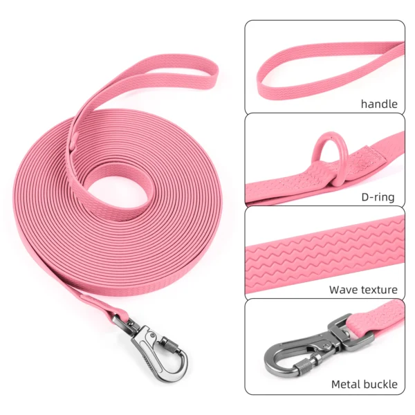 Correa de PVC, 1,8 M, 3M, 5M, 10M, medio, antideslizante, impermeable y fácil de limpiar. - Imagen 3