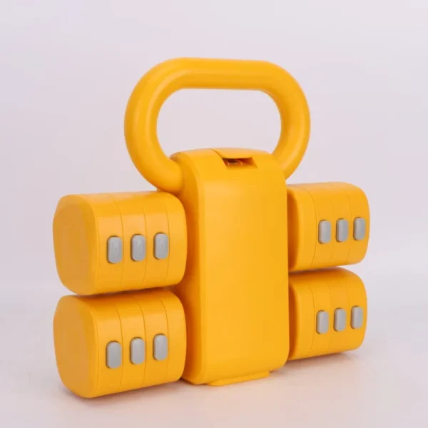 Mancuerna multifuncional 2 en 1 Kettlebell ajustable de 2-5kg - Imagen 6