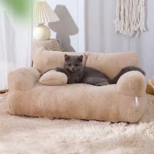sofá grande y cálido para mascotas