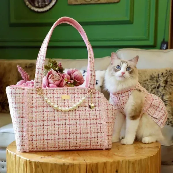 Bolsos de hombro de lujo para perros - Imagen 2