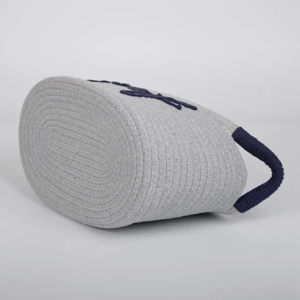 Cesta tejida para juguetes de mascotas - Imagen 5