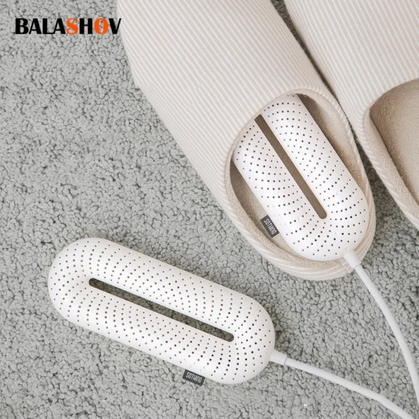 Secador de zapatillas eléctrico con sincronización
