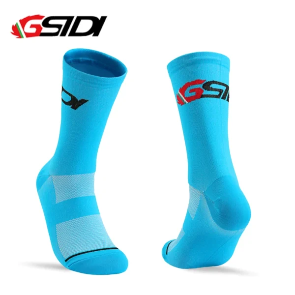 nuevos calcetines de ciclismo de compresión de alta calidad