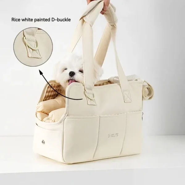 Bolso de hombro portátil para mascotas - Imagen 5