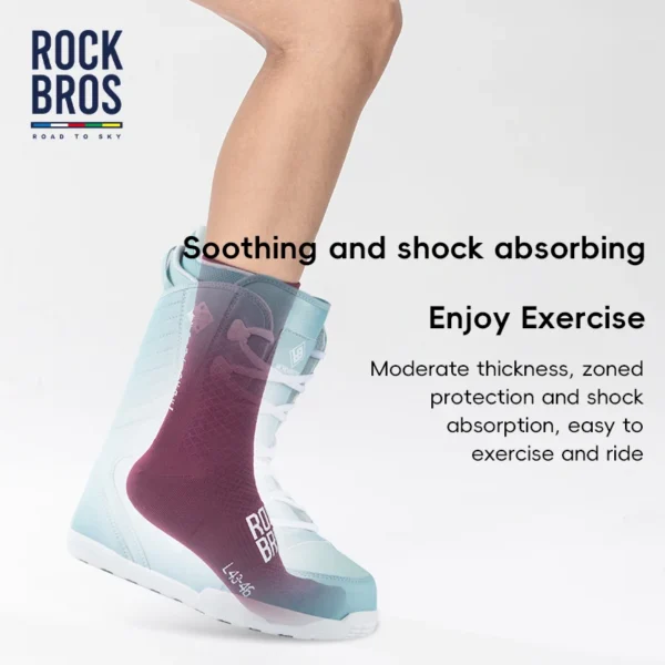 MTB calcetines para bicicleta de carretera alta elasticidad absorción de golpes un par - Imagen 5