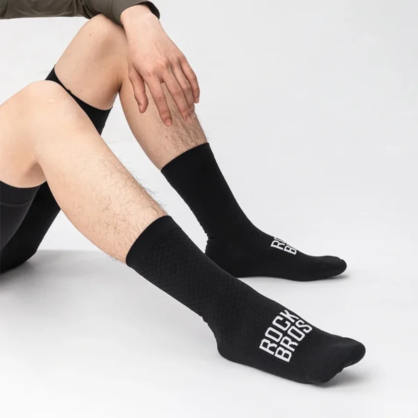 MTB calcetines para bicicleta de carretera alta elasticidad absorción de golpes un par - Imagen 2