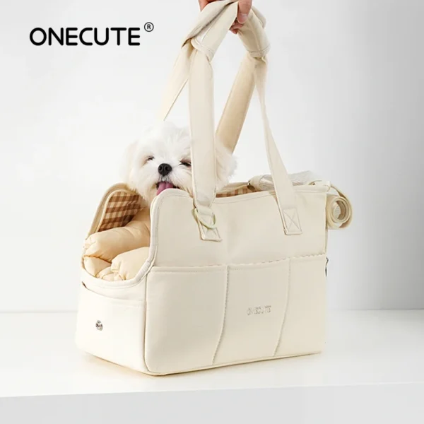 Bolso de hombro portátil para mascotas - Imagen 3