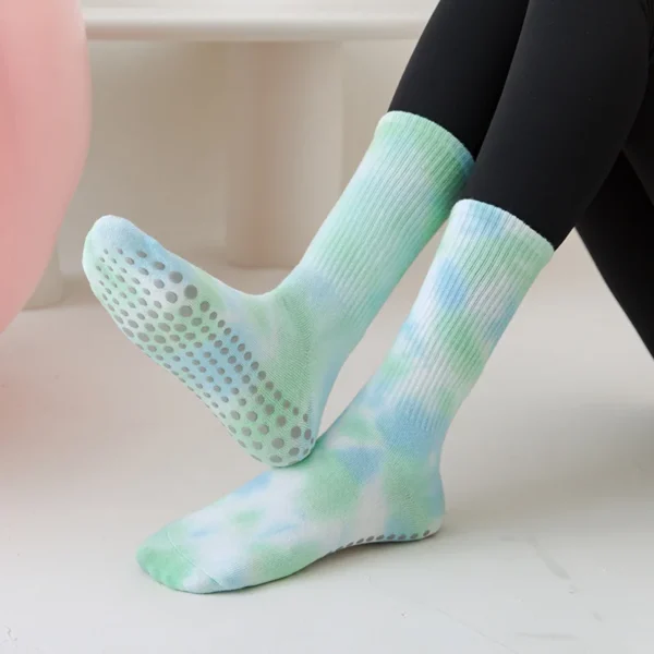 Calcetines de Yoga profesionales antideslizantes de silicona - Imagen 5