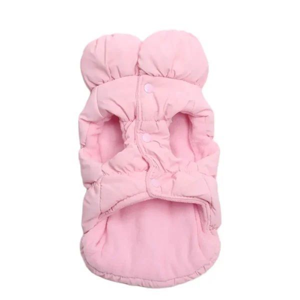 Chaqueta cálida inflada de doble hebilla - Imagen 2